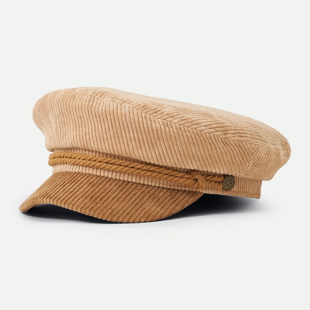 Brixton Fiddler Cap Mojave/Medal Bronze Corduroy